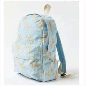 ⭐️ UO Embroidered Mushroom Plant Boho Peasant Deco College Chic Icon Backpack